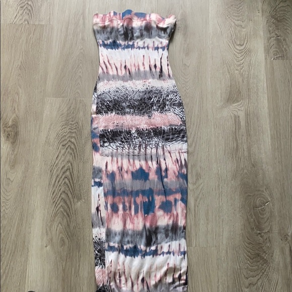 Black Bead Dresses & Skirts - Long Stretchy Dress